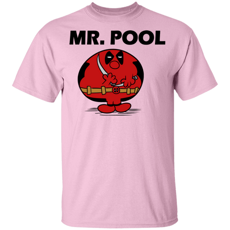 T-Shirts Light Pink / YXS Mr Pool Youth T-Shirt