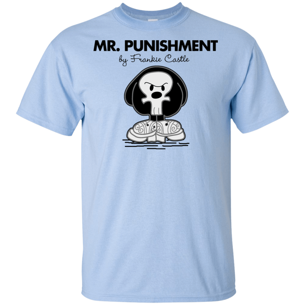 T-Shirts Light Blue / S Mr Punishment T-Shirt