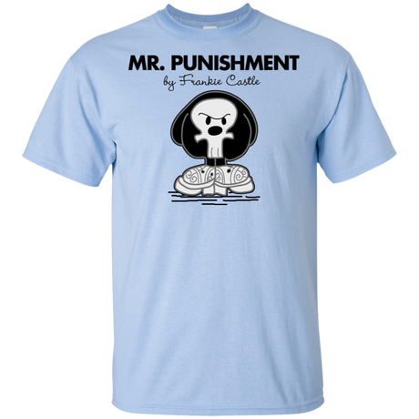 T-Shirts Light Blue / S Mr Punishment T-Shirt