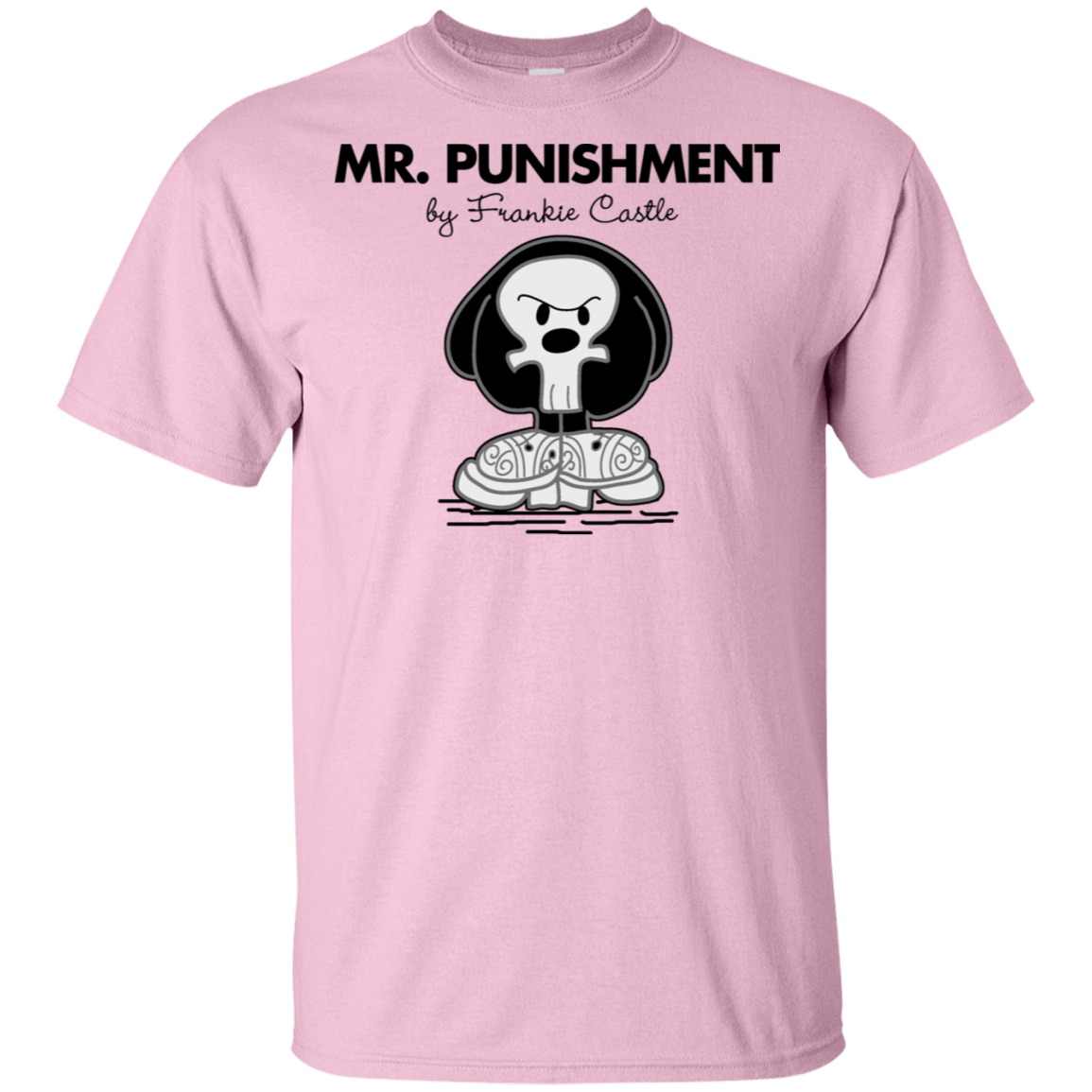 T-Shirts Light Pink / S Mr Punishment T-Shirt