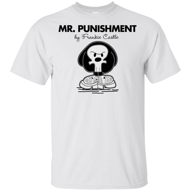 T-Shirts White / S Mr Punishment T-Shirt