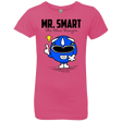 T-Shirts Hot Pink / YXS Mr Smart Girls Premium T-Shirt