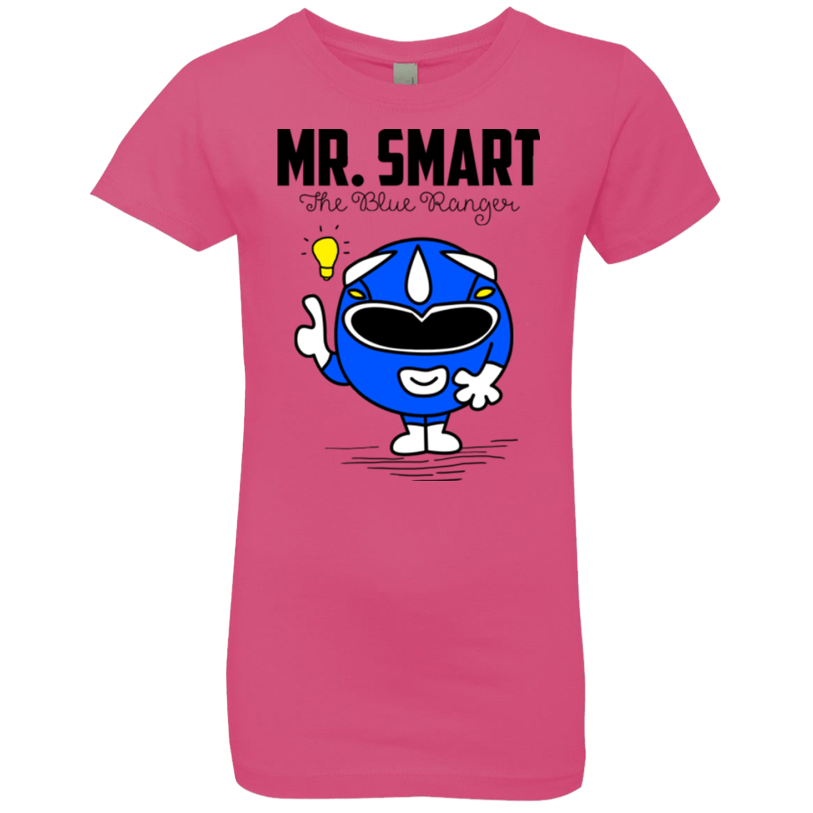 T-Shirts Hot Pink / YXS Mr Smart Girls Premium T-Shirt