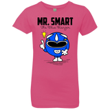 T-Shirts Hot Pink / YXS Mr Smart Girls Premium T-Shirt