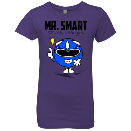 T-Shirts Purple Rush / YXS Mr Smart Girls Premium T-Shirt