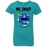 T-Shirts Tahiti Blue / YXS Mr Smart Girls Premium T-Shirt