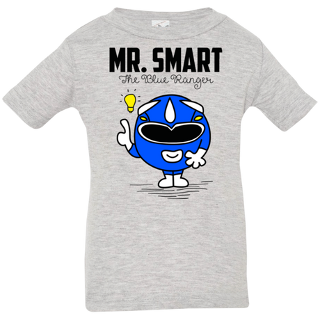 T-Shirts Heather / 6 Months Mr Smart Infant Premium T-Shirt