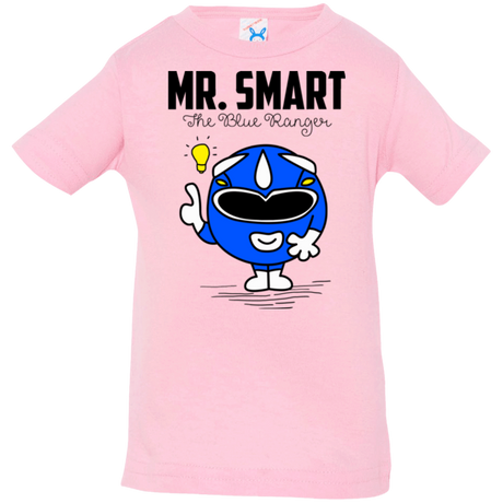 T-Shirts Pink / 6 Months Mr Smart Infant Premium T-Shirt