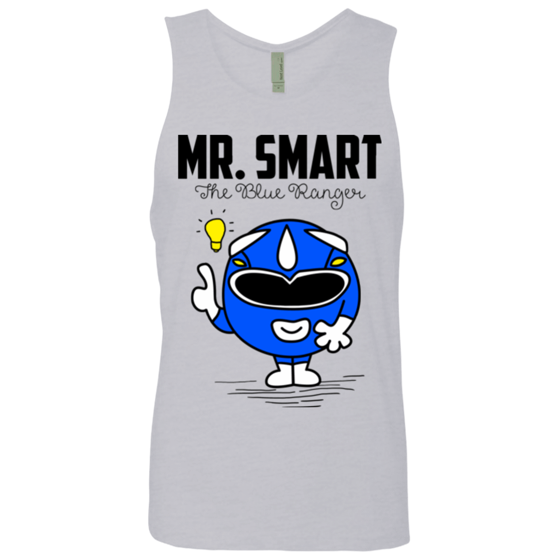 T-Shirts Heather Grey / Small Mr Smart Men's Premium Tank Top
