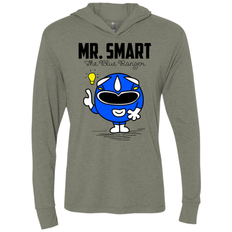 T-Shirts Mr Smart Triblend Long Sleeve Hoodie Tee