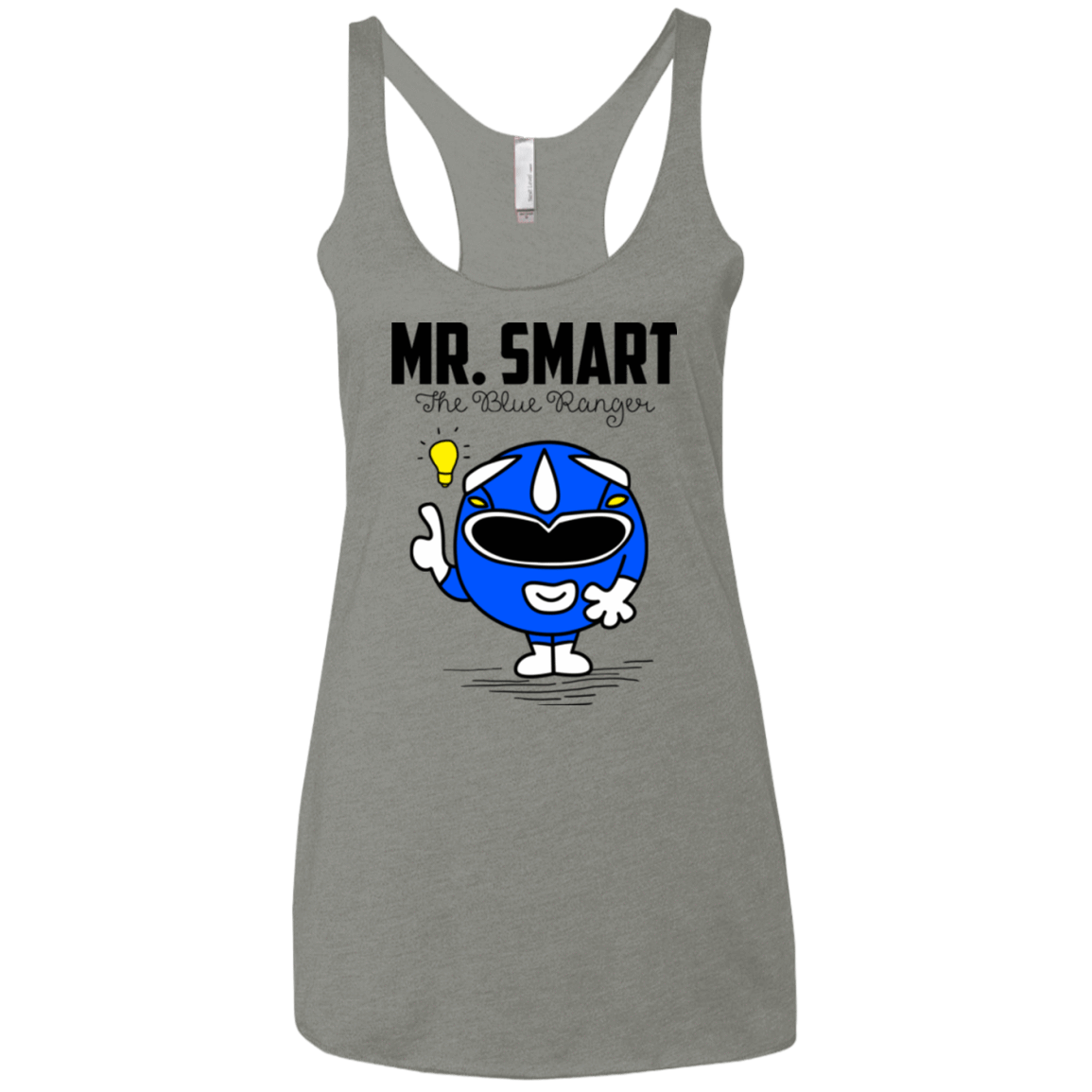 T-Shirts Venetian Grey / X-Small Mr Smart Women's Triblend Racerback Tank