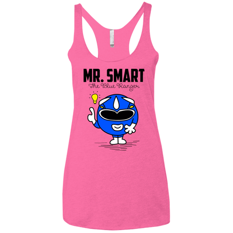 T-Shirts Vintage Pink / X-Small Mr Smart Women's Triblend Racerback Tank