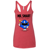 T-Shirts Vintage Red / X-Small Mr Smart Women's Triblend Racerback Tank
