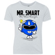 T-Shirts Heather White / YXS Mr Smart Youth Triblend T-Shirt