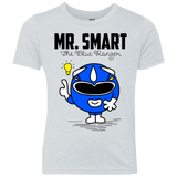 T-Shirts Heather White / YXS Mr Smart Youth Triblend T-Shirt