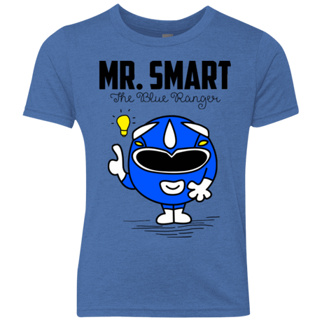 T-Shirts Vintage Royal / YXS Mr Smart Youth Triblend T-Shirt