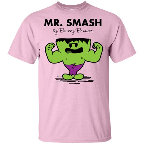 T-Shirts Light Pink / S Mr Smash T-Shirt