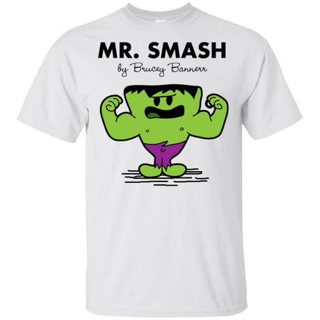 T-Shirts White / S Mr Smash T-Shirt