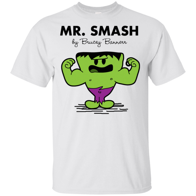 T-Shirts White / S Mr Smash T-Shirt