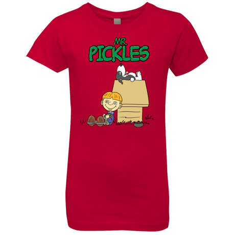 T-Shirts Red / YXS Mr Snopkles Girls Premium T-Shirt