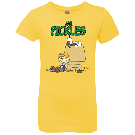 T-Shirts Vibrant Yellow / YXS Mr Snopkles Girls Premium T-Shirt
