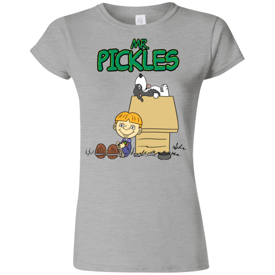 T-Shirts Sport Grey / S Mr Snopkles Junior Slimmer-Fit T-Shirt