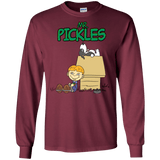 T-Shirts Maroon / S Mr Snopkles Men's Long Sleeve T-Shirt