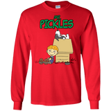T-Shirts Red / S Mr Snopkles Men's Long Sleeve T-Shirt