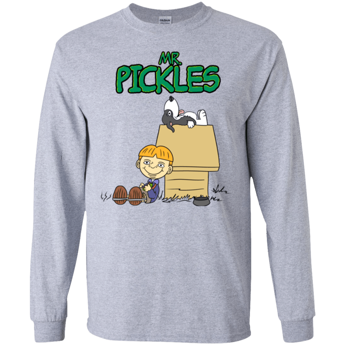 T-Shirts Sport Grey / S Mr Snopkles Men's Long Sleeve T-Shirt