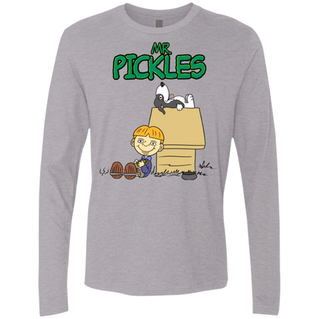 T-Shirts Heather Grey / S Mr Snopkles Men's Premium Long Sleeve