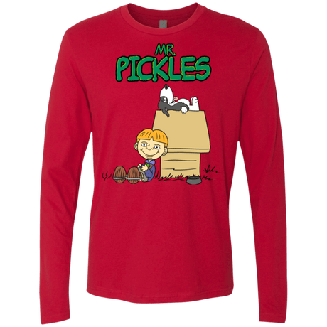 T-Shirts Red / S Mr Snopkles Men's Premium Long Sleeve