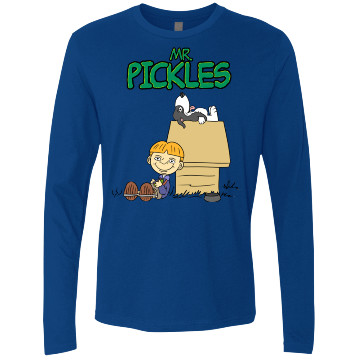 T-Shirts Royal / S Mr Snopkles Men's Premium Long Sleeve