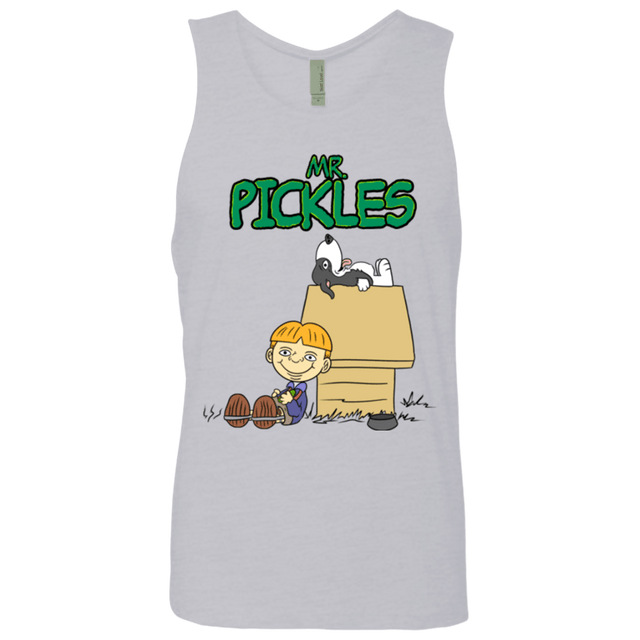 T-Shirts Heather Grey / S Mr Snopkles Men's Premium Tank Top