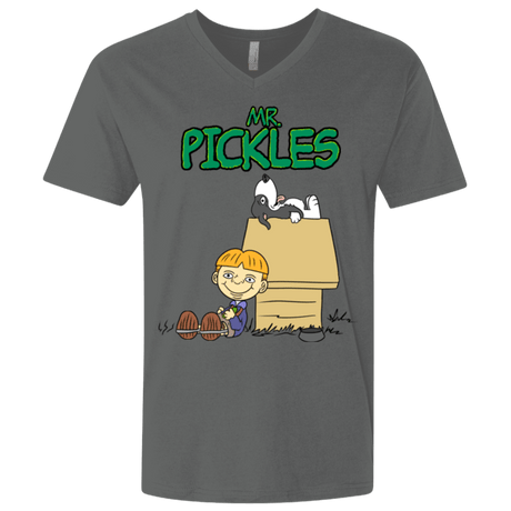 T-Shirts Heavy Metal / X-Small Mr Snopkles Men's Premium V-Neck