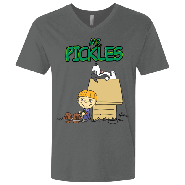 T-Shirts Heavy Metal / X-Small Mr Snopkles Men's Premium V-Neck