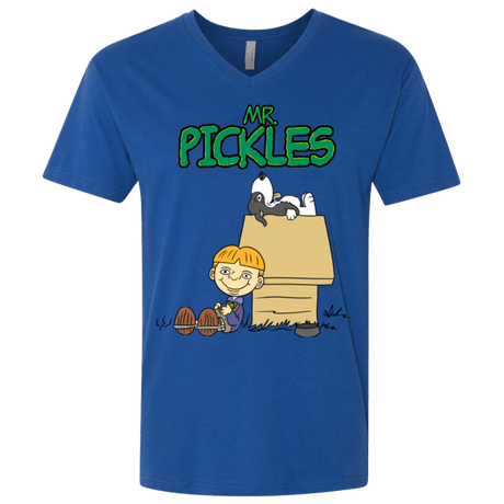 T-Shirts Royal / X-Small Mr Snopkles Men's Premium V-Neck
