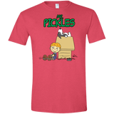 T-Shirts Heather Red / S Mr Snopkles Men's Semi-Fitted Softstyle
