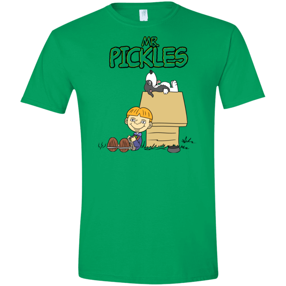 T-Shirts Irish Green / S Mr Snopkles Men's Semi-Fitted Softstyle