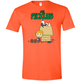 T-Shirts Orange / S Mr Snopkles Men's Semi-Fitted Softstyle