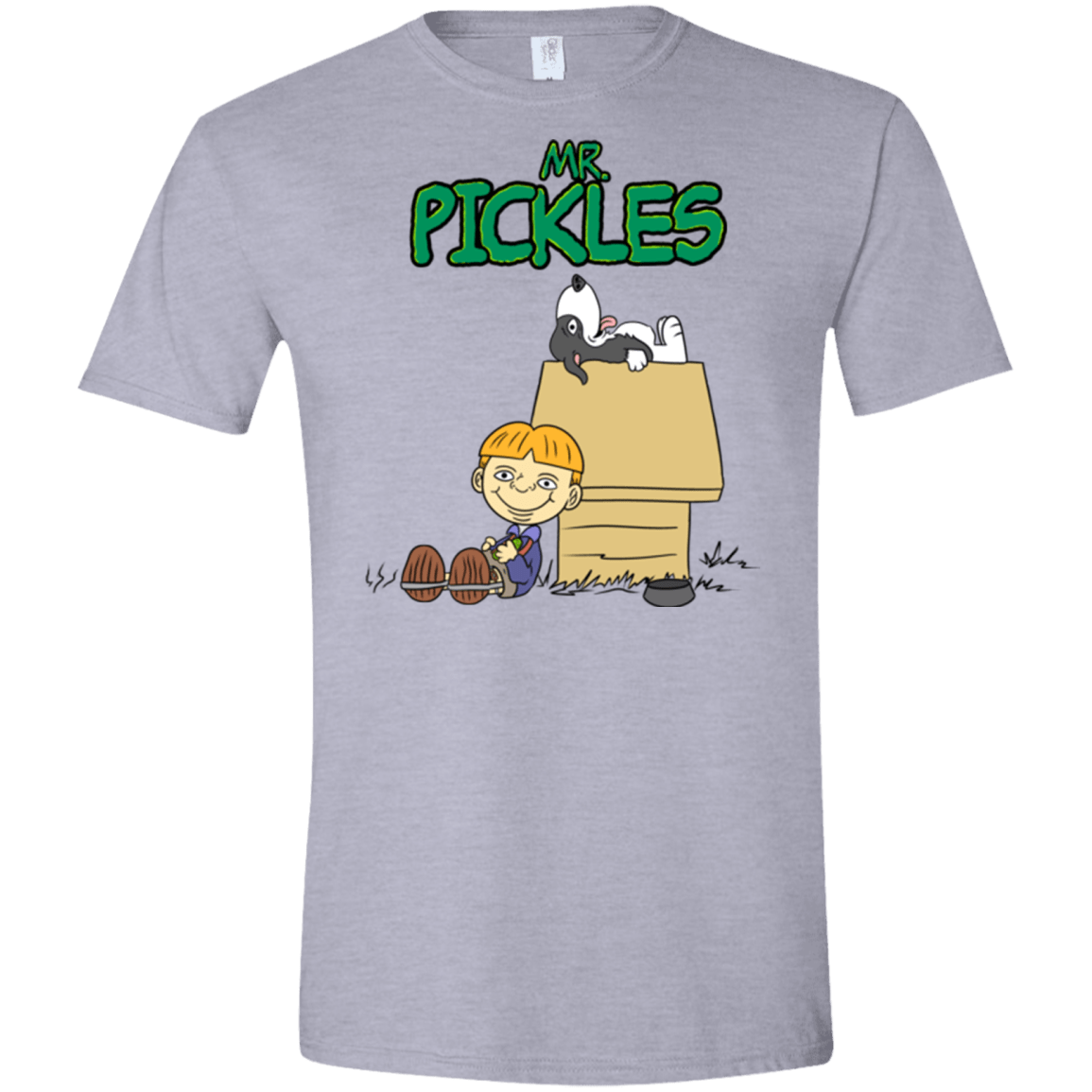 T-Shirts Sport Grey / X-Small Mr Snopkles Men's Semi-Fitted Softstyle