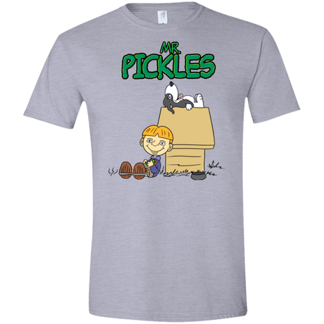 T-Shirts Sport Grey / X-Small Mr Snopkles Men's Semi-Fitted Softstyle