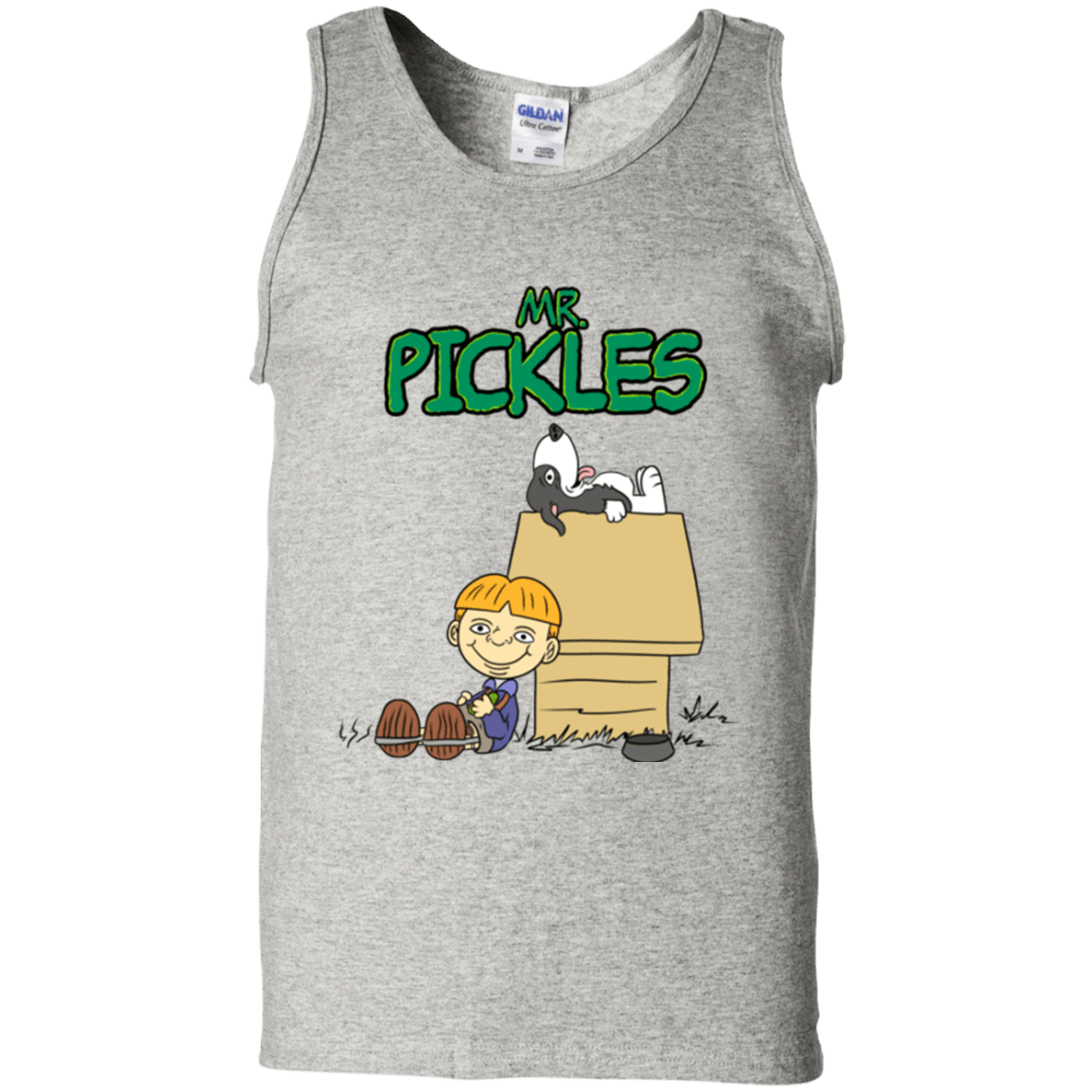 T-Shirts Ash / S Mr Snopkles Men's Tank Top