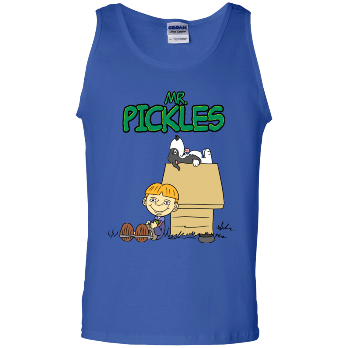 T-Shirts Royal / S Mr Snopkles Men's Tank Top