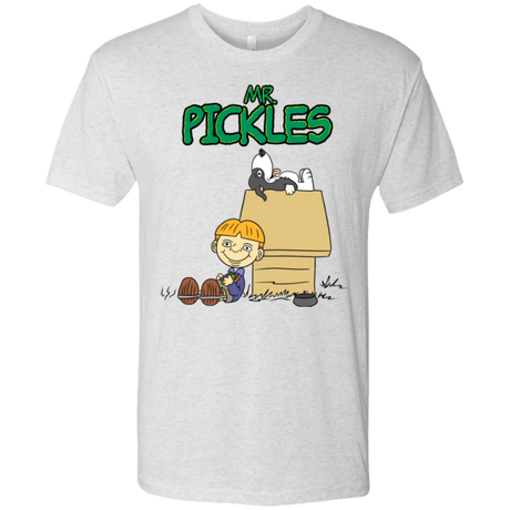 T-Shirts Heather White / S Mr Snopkles Men's Triblend T-Shirt