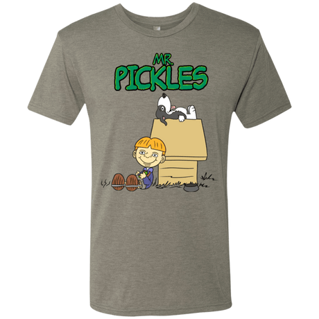 T-Shirts Venetian Grey / S Mr Snopkles Men's Triblend T-Shirt