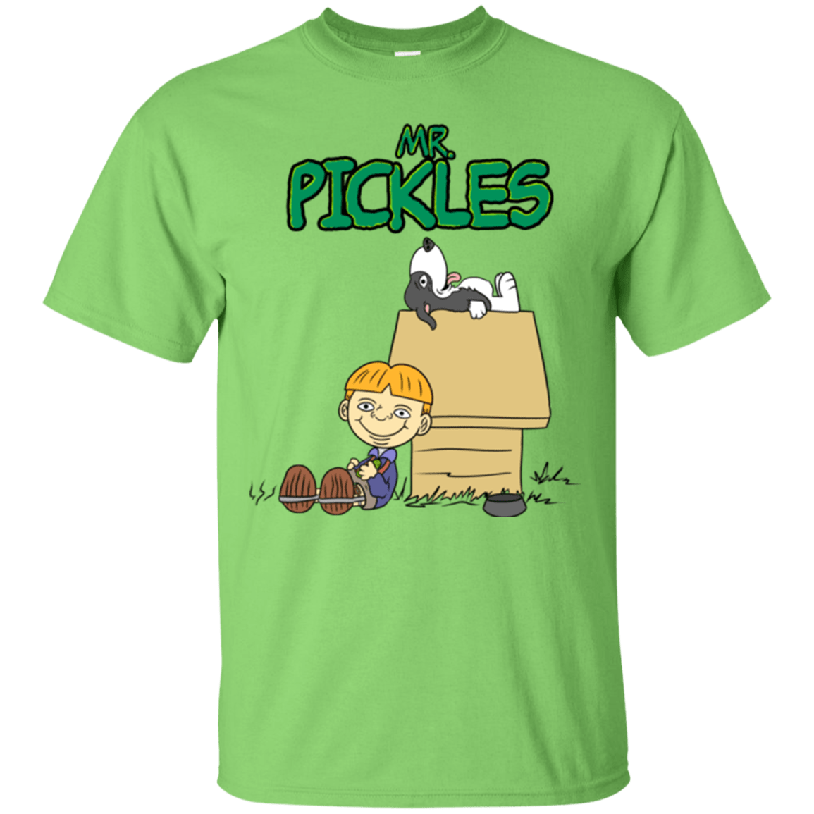 T-Shirts Lime / S Mr Snopkles T-Shirt