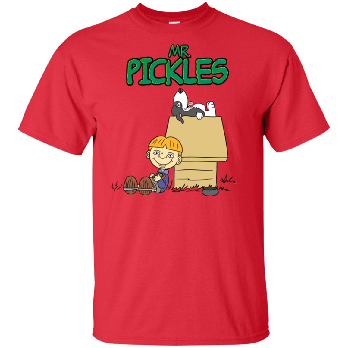 T-Shirts Red / XLT Mr Snopkles Tall T-Shirt