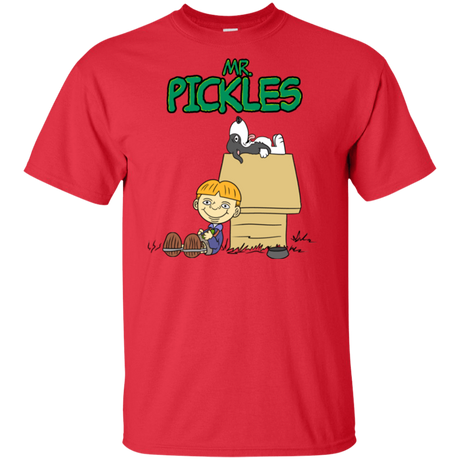 T-Shirts Red / XLT Mr Snopkles Tall T-Shirt