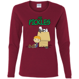 T-Shirts Cardinal / S Mr Snopkles Women's Long Sleeve T-Shirt