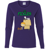 T-Shirts Purple / S Mr Snopkles Women's Long Sleeve T-Shirt
